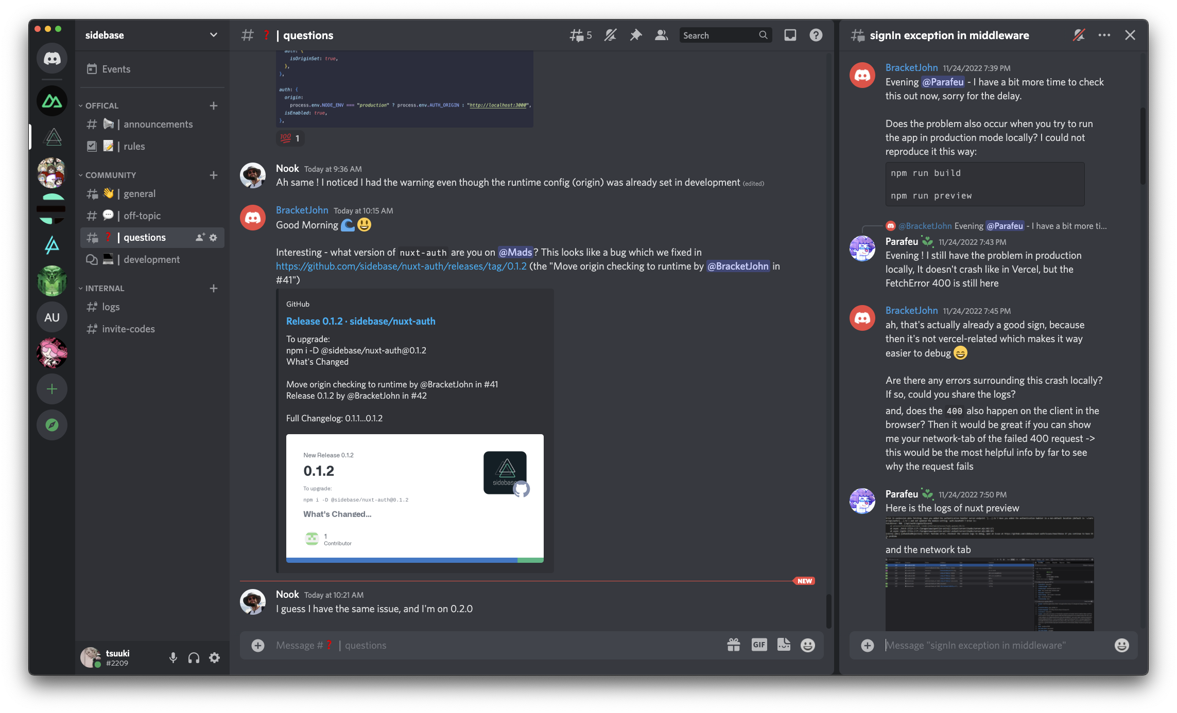 discord chat